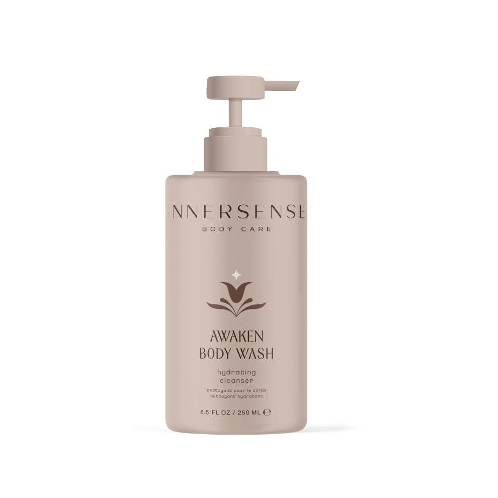 INNERSENSE Organic Beauty  Awaken Body Wash  Clean Beauty NonToxic CrueltyFree Hydrating Cleanser 85 fl oz  250 ml-image-OPC-PGJ6SMG-NEW