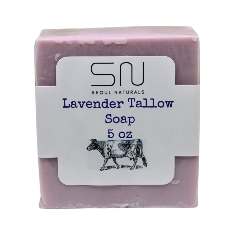 Seoul-Ceuticals Lavender Seoul Naturals Tallow Soap 5 Oz
