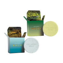 Kalastyle Exfoliating Bars of Soap From Natural Ingredients Assorted Scents - Icelandic Kelp and Moss Set of 2 4.3 Ounce Each
