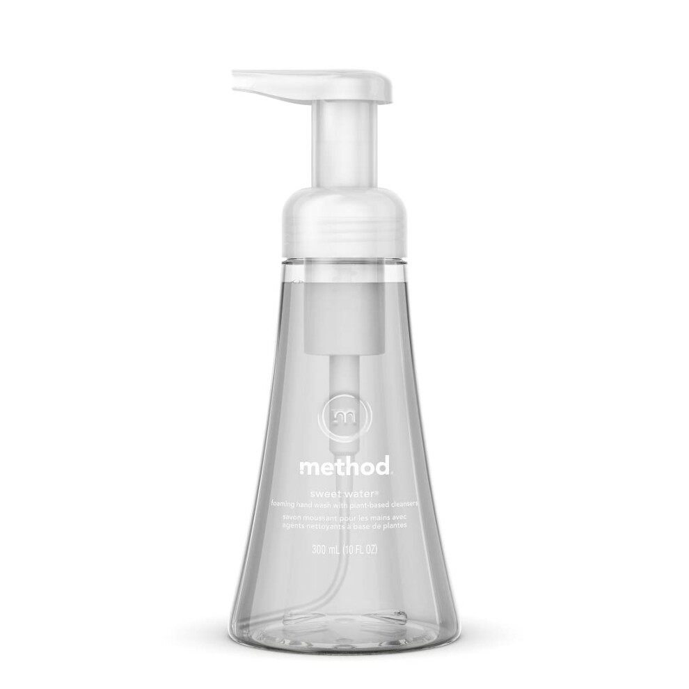 Method Foaming Hand Soap Sweet Water Biodegradable Formula 10 oz Pack of 1