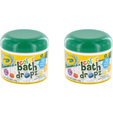 Play Visions Crayola Badewannentropfen 2,68 oz, 45 Tabletten (Packung mit 2)