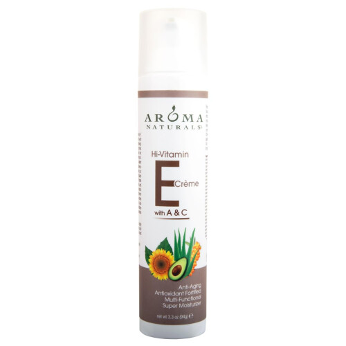 Aroma Naturals Vitamina E Creme 3.3 onza