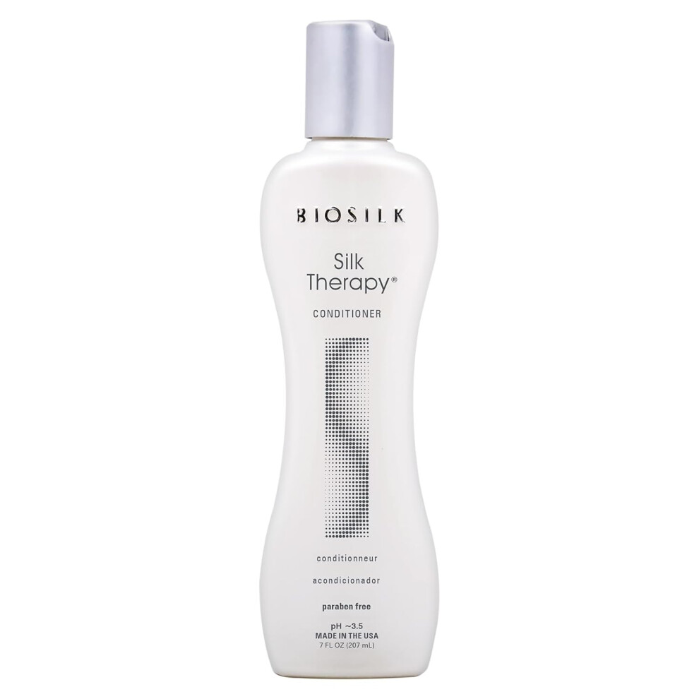Biosilk Silk Therapy Conditioner Moisturizes  Conditions Hair For Incredible Shine Sulfate Paraben  CrueltyFree 7 Oz