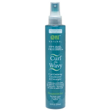 ON Natural On Curl ja Wavy Curl mδδrittelevδ hoitoaine & Detangler Peppermint 8 oz