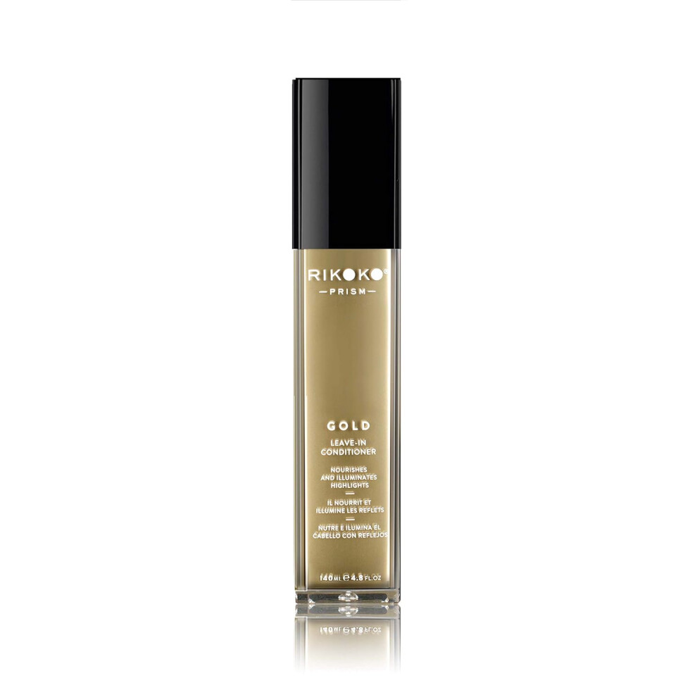 Rikoko Gold Prism Pigmented Leavein Conditioner For Natural Color Treated Hair 300 Ml Sulfate And Parabenfree 5 Conditioners For Your Shade
