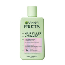 Garnier Fructis Hair Filler Color Repair Conditioner with Ceramide  Smoothing & Sulfate Free Conditioner for Colored  Bleached Hair  10.1 Fl Oz