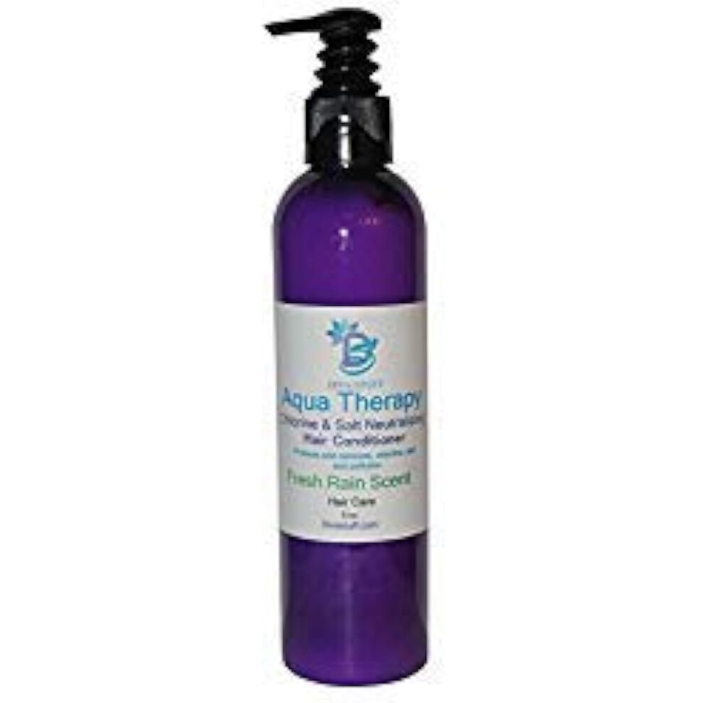 Diva Stuff Aqua Therapy Chlorine Salt Neutralizing Hair Conditioner Removes Chlorine Salt And Pollution From Hair Plus Nourishes Protects And Deodorizes 8Oz