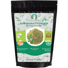 Polvo de Bhringraj 200 G I Polvo de Eclipta Alba para Promover el Crecimiento del Cabello Saludable
