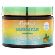Mielle Nourishing Whipping Creme Mango & Tulsi 12 Oz (frpackning med 1)