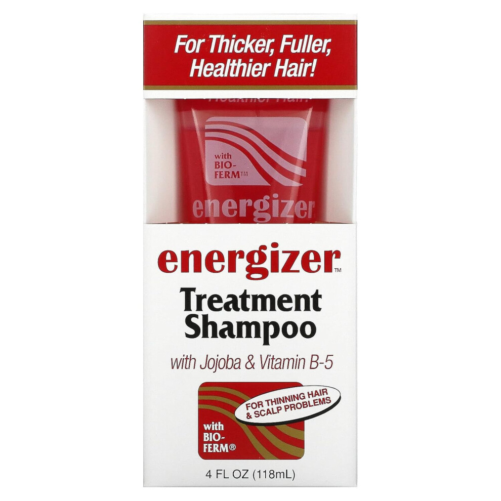 Energizer Treatment Shampoo 4Ounces Pack of 2