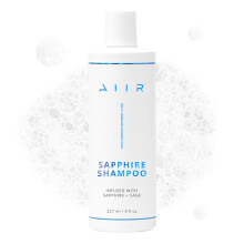 AIIR Sapphire Shampoo Formel fr natrliches Haarwachstum und Glanz mit Kristallen angereicherte, vegane, sulfatfreie, farbsichere, professionell