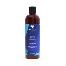As I Am Dry & Itchy Scalp Care Shampoo - 12 ounce - Reinigt en hydrateert de droge en jeukende hoofdhuid - Met olijfolie Tea Tree olie en pepermuntol