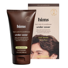 HIMS sous la couleur des cheveux et conditionneur de cheveux - brun fonc    pour hommes 5 fl oz - Couleur de cheveux semi-permanente Conditionnemen