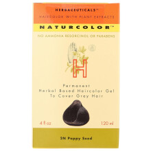 naturcolor Haircolor  Mohn-Haarfrbemittel, 4 Fl Oz (2N)