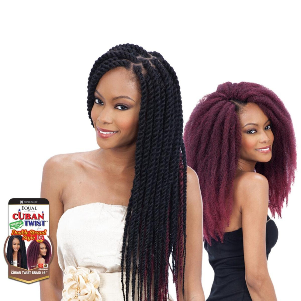 Milkyway Freetress Equal Synthetic Hair Braids Havana Twist Style Cuban Twist 16 99J By Milky Way
