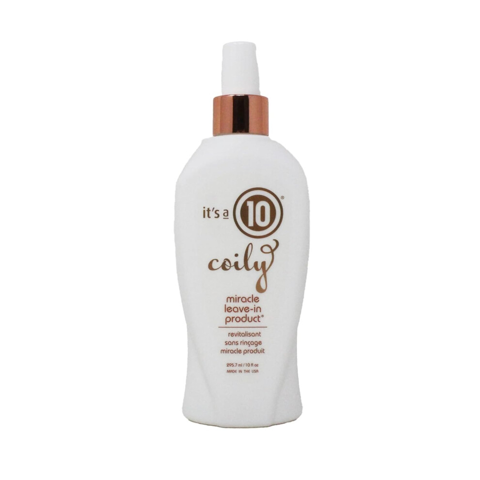 It's A 10 Haircare Yellow Coily Collection Miracle Leavein 10 Ounce