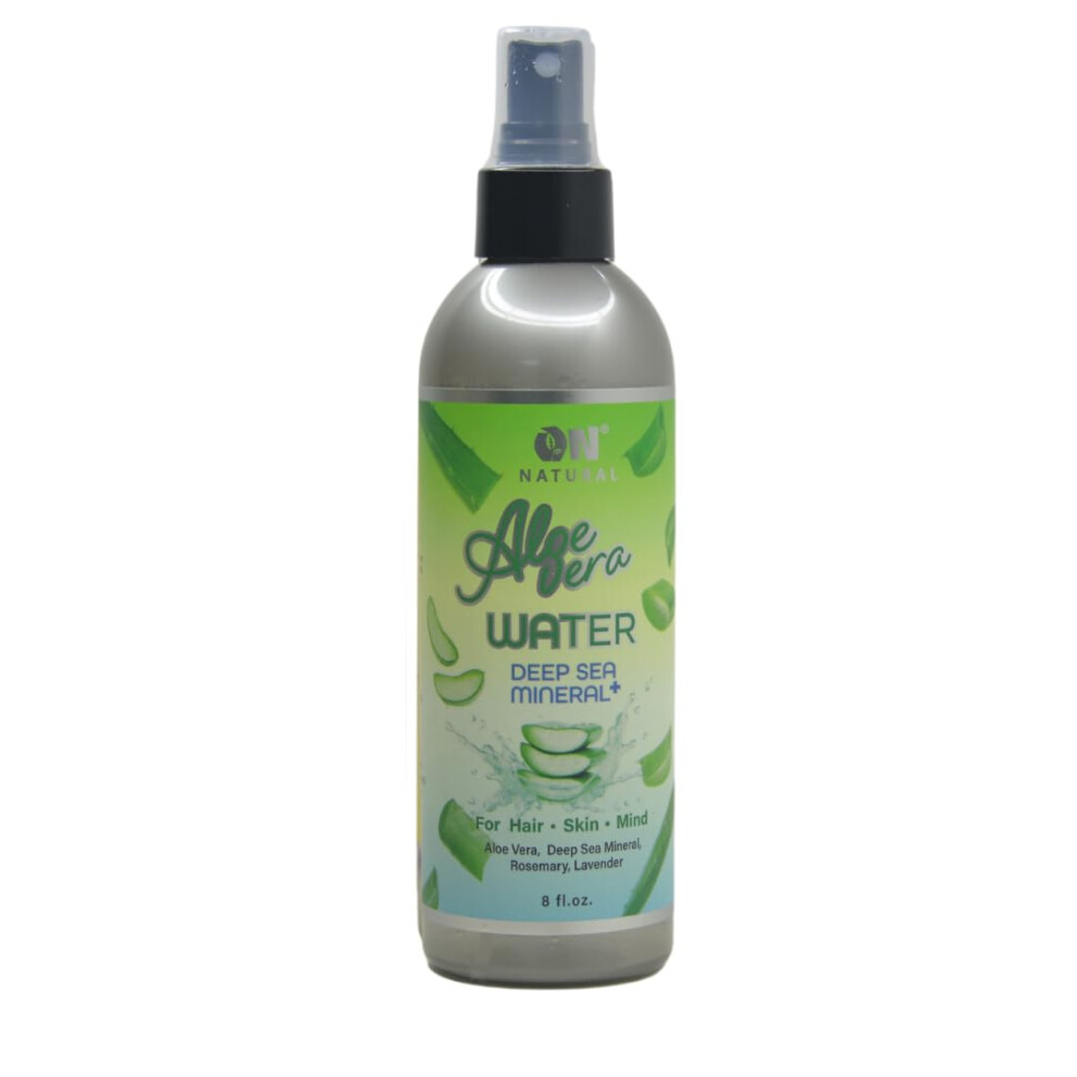 Aloe Vera Deep Sea Mineral Facial and Hair Mist 8oz Facial and Hair Mist