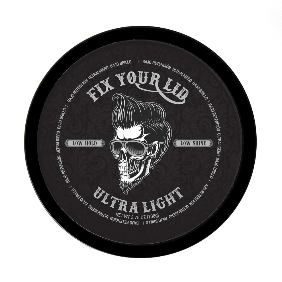 Photos - Hair Styling Product Fix Your Lid Ultra Light Pomade for Men - Water-Based Pomade with Low Hold and Low Shine - Match All Men? Hair Types & Style
