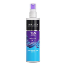 John Frieda Dream Curls Wave Revitalizing Spray Light Moringa Oil Spray para cabelos ondulados Curly Girl Mtodo aprovado Anti Frizz Curl Definin
