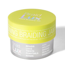 Lux Collection Vlechtgel & Vlechtsealer voor Box Vlechten - Vlecht Lux Gel voor Vlechten, Locs & Draaien met Ricinusolie & Biotine