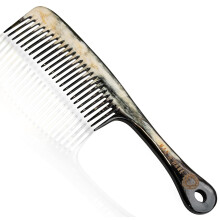 Premium Handmade 100 Oxhorn Antistatic Long Detangling Styling Comb for Women Men