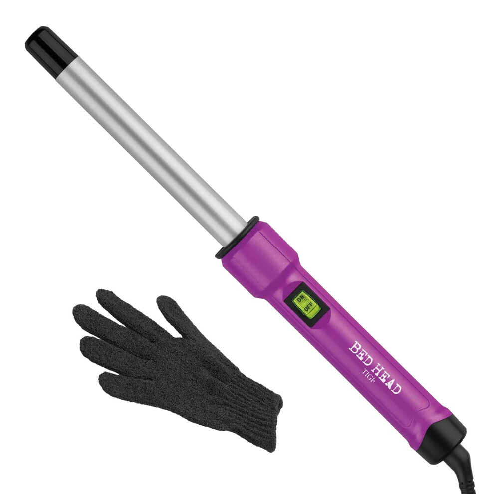 Bed Head Curlipops 75 Tourmaline Ceramic Styling Iron  ClampFree Curling Wand  for NaturalLooking Curls  Short Hair 34 Inch