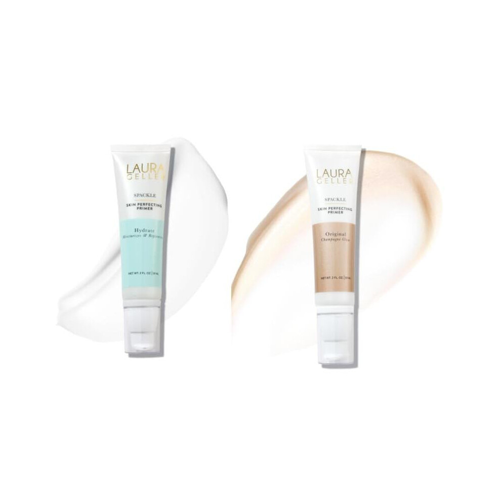 Laura Geller Beauty Laura Geller New York Spackle Duo Spackle Supersize Skin Perfecting Makeup Primer Hydrate Champagne Glow