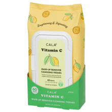 Cala C-vitamin makeupfjerner renseservietter 60 count 60 Count
