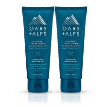 ror + Alperna Lugnande rakkrm fr mn Hudlkare testad och infunderad med aloe och kokosolja Fresh Ocean Splash Scent TSA Friendly 3,4 Oz 2 Pac