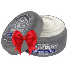 Lyxig rakkrm fr knslig hud - Oparfymerad - Mjuk, mjuk och silkeslen raktvl - rikt ldder fr den smidigaste rakningen - 5,3 oz