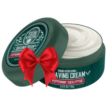 Lyxig rakkrm Pepparmynta & Eucalyptus Scent - Mjuk Smidig & Silkeslen Rakmedel - Riktigt ldder fr den smidigaste rakningen - 5,3 oz