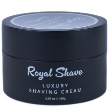 Lyxig rakkrm fr mn av Royal Shave Premium & Rich Soothing Lathering Cream fr nra och bekvm rakning (tillverkad i Storbritannien) (bergamott