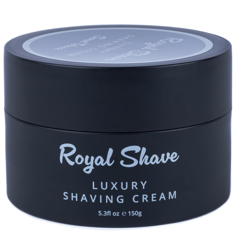 Royal Shave Luxury Shaving Cream For Men By Premium Rich Soothing Lathering Cream For Close Comfortable Shave Made In Uk Bergamot