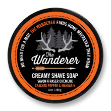 Walton Wood Farm Romige scheerzeep (The Wanderer) Veganistisch en parabenenvrij 8 oz