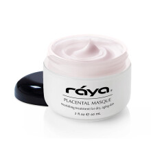 Raya Placentamasker (606) | Voedend gezichtsbehandelingsmasker voor de droge of ouder wordende huid | Revitaliseert en helpt lijntjes en rimpels te v