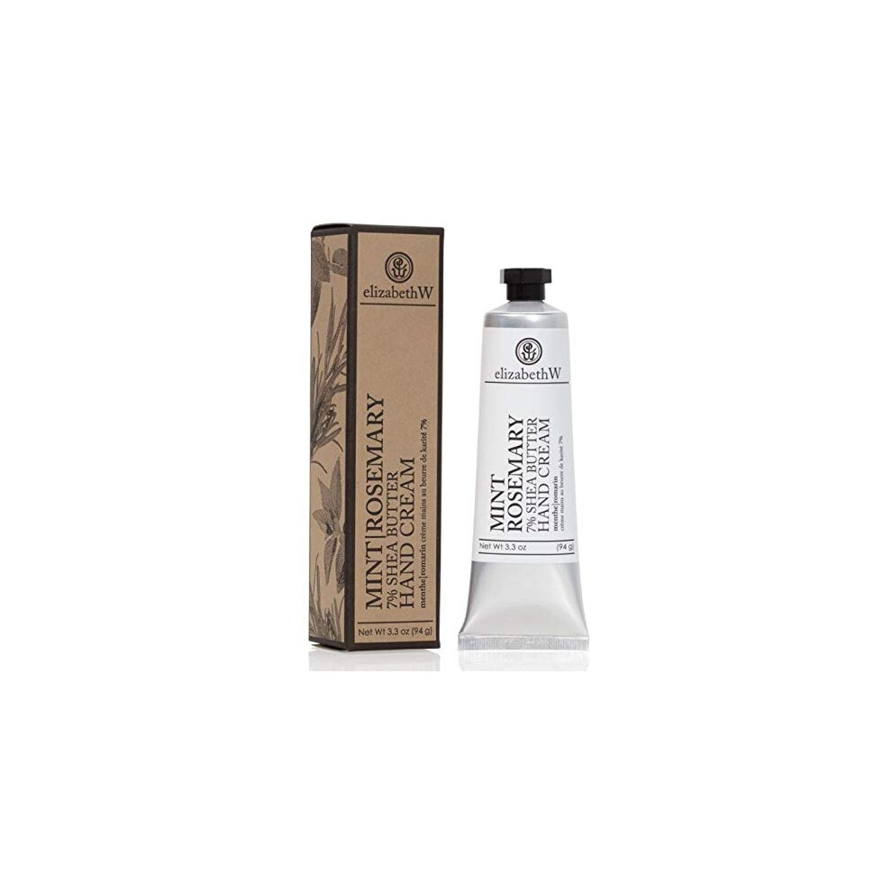 Elizabeth W Cream Mint Rosemary Shea Butter Hand 33 Oz
