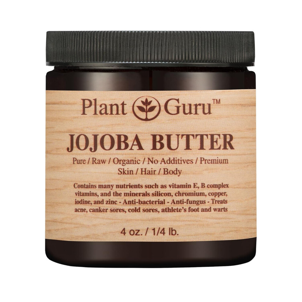 Jojoba-K?Rperbutter, 113 G. 100 % Rein, Roh, Frisch, Naturlich, Kaltgepresst. Feuchtigkeitscreme Fur Haut, K?Rper Und Haar, Diy-Cremes, Balsame,-image