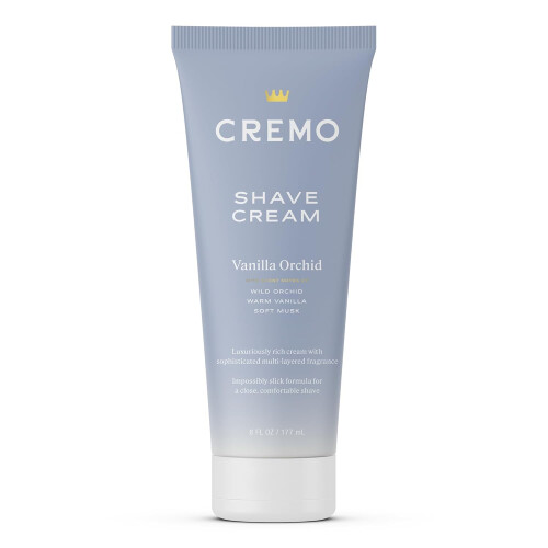 Cremo Vanille Orchidee Hydraterende Scheercrème, Ultra-smooth Scheercrème voor Vrouwen
