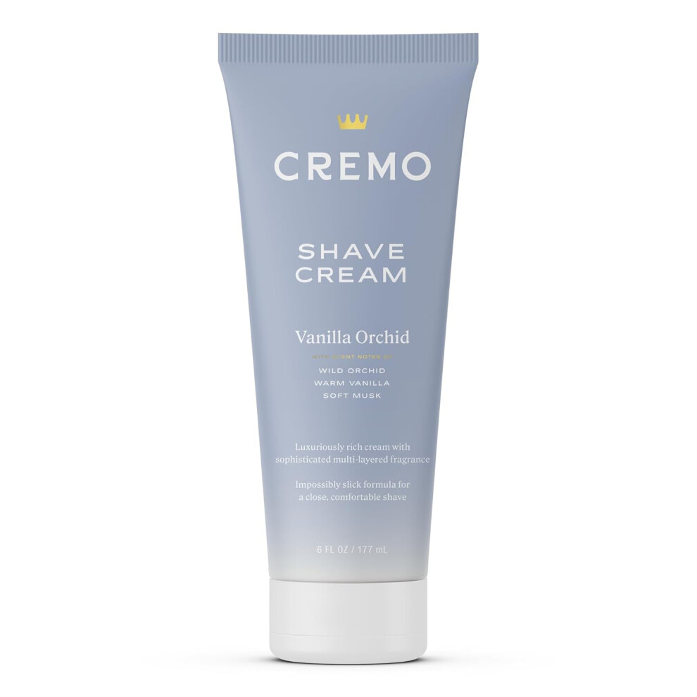 Cremo Cream Vanilla Orchid Moisturizing Shave Astonishingly Superior Ultraslick Shaving For Women Fights Nicks Cuts And Razor Burn 6 Fl Oz