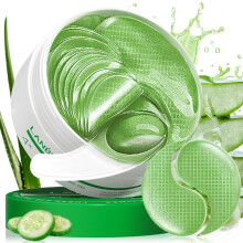 LANBENA Aloe Vera Under Eye Patches for Puffy Eyes and Dark Circles Collagen Eye Gels Mask - Skin Treatment Pads Hydration and Skin Elasticity