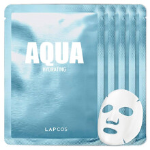Lapcos, Aqua Beauty Sheet Mask Set, Feuchtigkeitsspendend, 5 Masken, je 1,01 fl oz (30 ml)