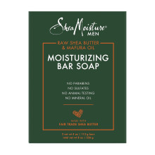 SheaMoisture Men Mydlo w kostce do czyszczenia i nawilzania skry Nawilzajacy kremowy krem ??waniliowy 8 uncji 2 szt.