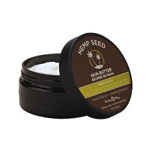 Hennepzaad Huid Boter Strand Daze - 8 oz. - Total Body Moisturizer - Hennepzaadolie Jojoba-olie Sheaboter - Veganistisch en dierproefvrij