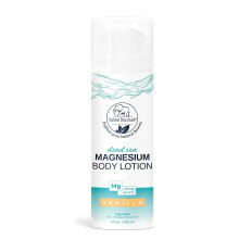 Lozione per il corpo del magnesio del Mar Morto Elefante naturale nutriente e idratante 5 once (150 ml) Vanilla