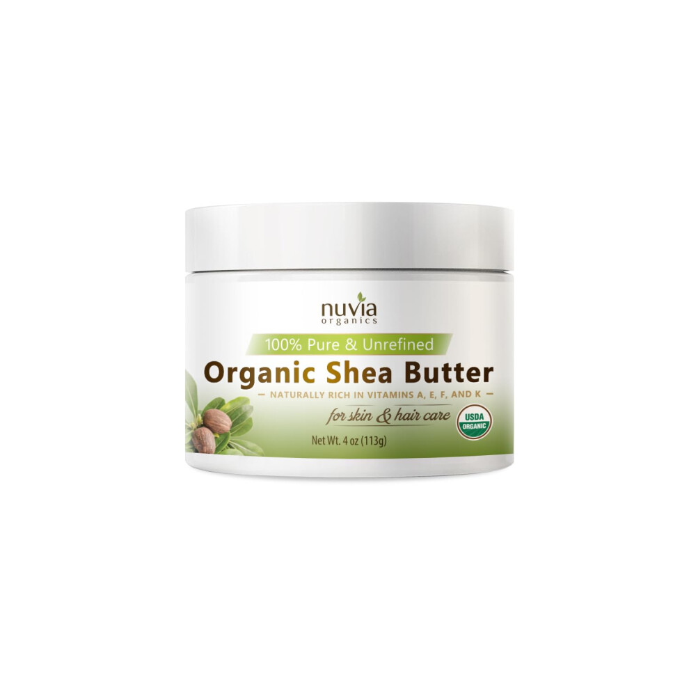 Shea Butter  USDA Certified Organic Unrefined Virgin NonGMO 4oz