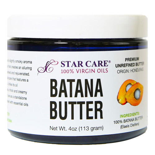 Doc Johnson STAR CARE 100% Virgin Olin Batana Boter 4oz/113g