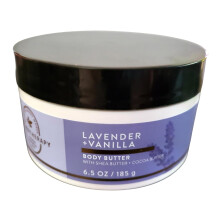 Bad- en lichaamswerk Lavendel Vanille Aromatherapie Body Butter 6,5 Ounces
