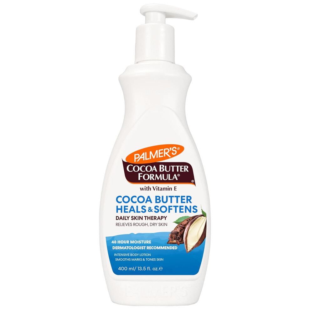 Palmers Cocoa Butter Formula Daily Skin Therapy Cocoa Butter Body Lotion for Dry Skin Hand  Body Moisturizer Pump Bottle 135 Oz Pack of 1