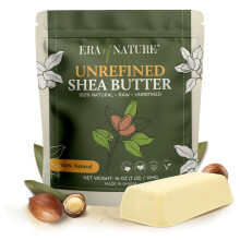 era natury Organiczne, nierafinowane, surowe, AFRYKANSKIEJ KOSCI SLONIOWEJ, BIALE MASLO SHEA do skry suchej. Baza kosmetyczna. Do stosowania samodzi