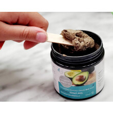 All Natural Juman Totes Meer Schlammmaske mit Avocado & Mineralien 11,9 oz. Poren minimieren. Haut tonisieren.